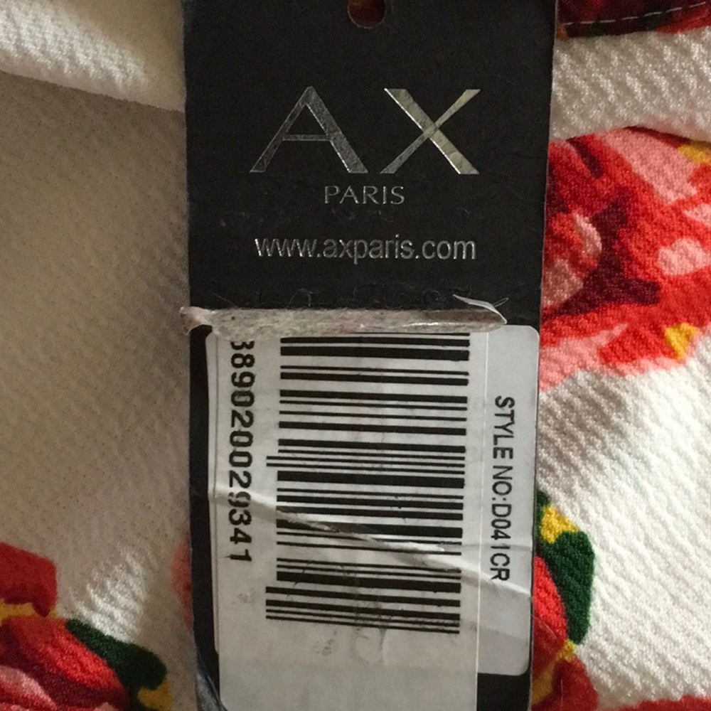AX Paris off white long sleeve size 12 - Picture 4 of 4